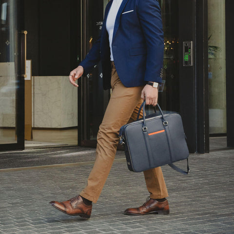 Manhattan Leather Briefcase