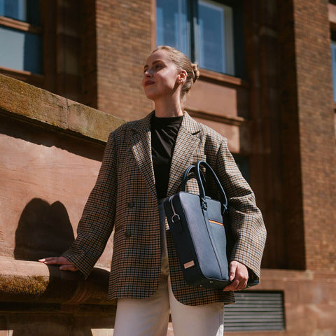 Manhattan Leather Briefcase
