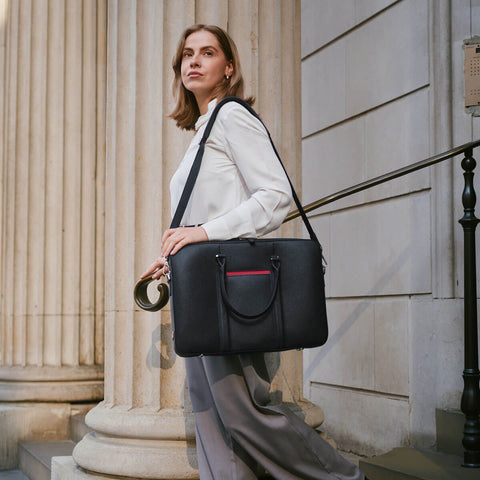 Manhattan Leather Briefcase