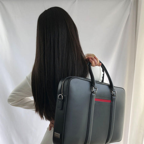 Manhattan Leather Briefcase